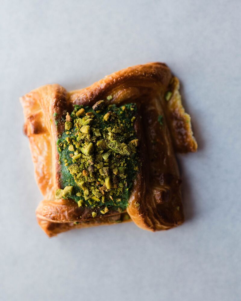 Pistachio danish